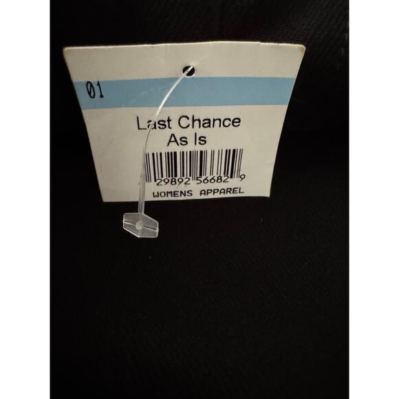 BCBGeneration Black Ankle Trousers Women's Size Large Stretch Pants - Picture 9 of 10